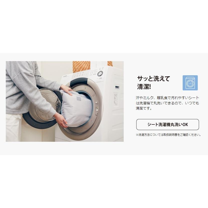 送料無料 手動 ネムリラ BEDi Long EG カフェブラウン コンビ 1歳頃まで使えるスウィング 新生児OK クリーニング済_11