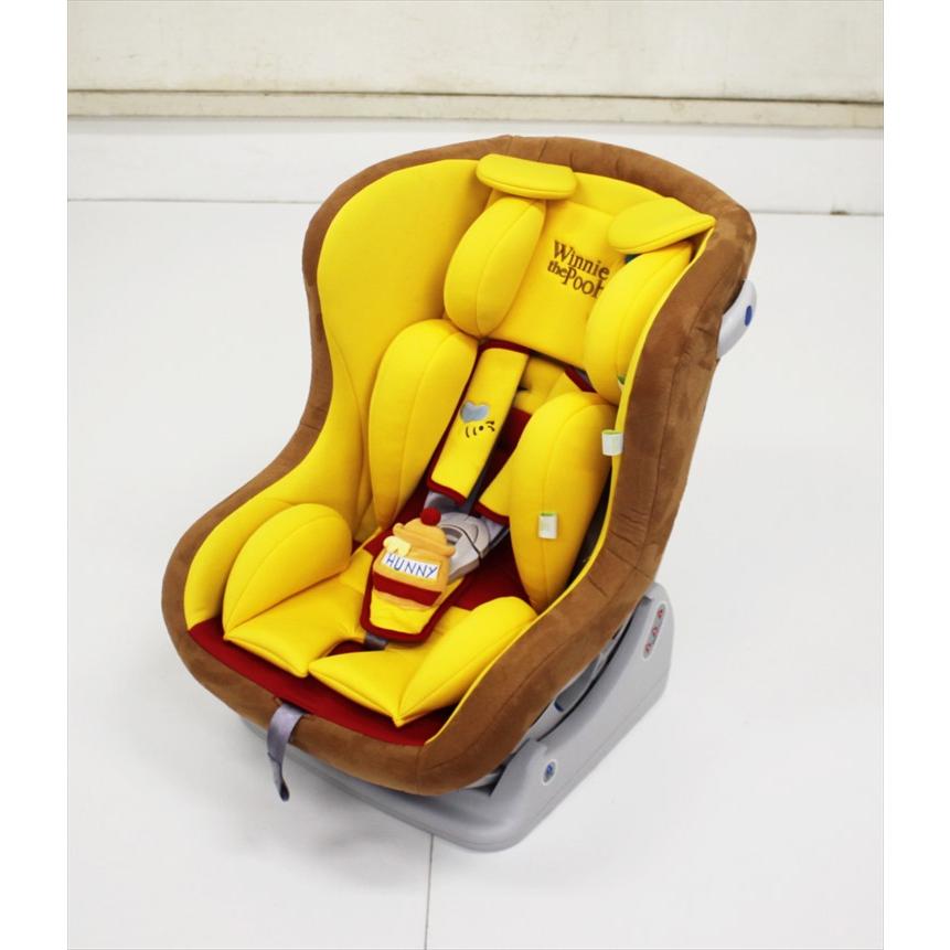 ほぼ新品】西松屋 チャイルドシート くまのプーさん ISOFIXシート