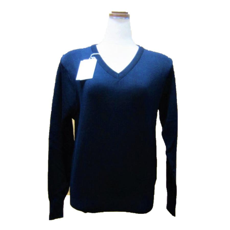 【美品】レオナールスポーツ　長袖ニット　セーター　ピエロデザイン　ウール　日本製 美品】レオナールスポーツ 長袖ニット セーター ピエロデザイン ウール