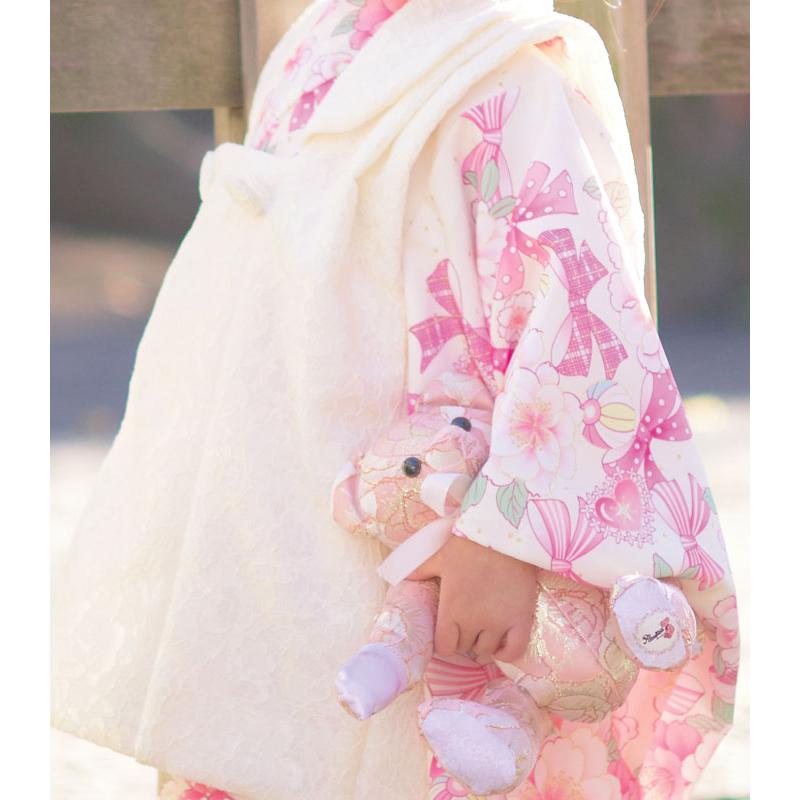 七五三 着物 3歳 女の子 被布セット 2023年新柄 式部浪漫ブランド