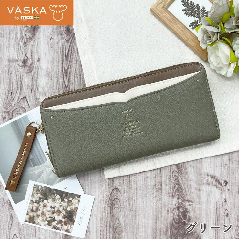 新作 VASKA by moz シルフィー ラウンドファスナー 長財布 財布 レディース | VASKA | 06