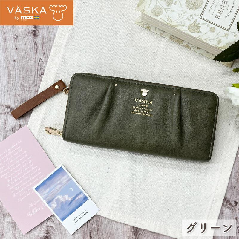 新作 VASKA by moz ロキシー ラウンドファスナー 長財布 財布 レディース | VASKA | 05