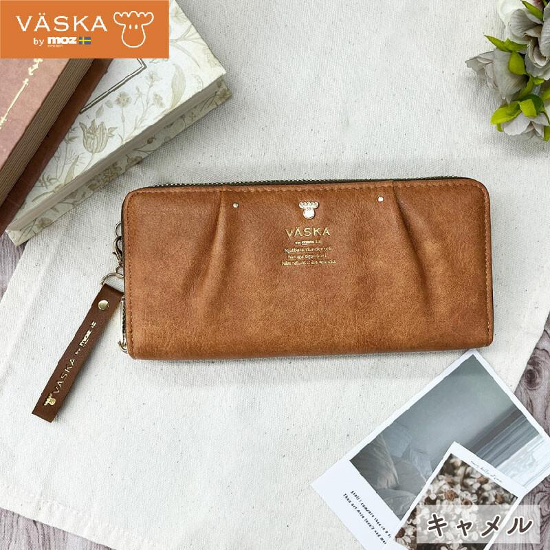 新作 VASKA by moz ロキシー ラウンドファスナー 長財布 財布 レディース | VASKA | 07