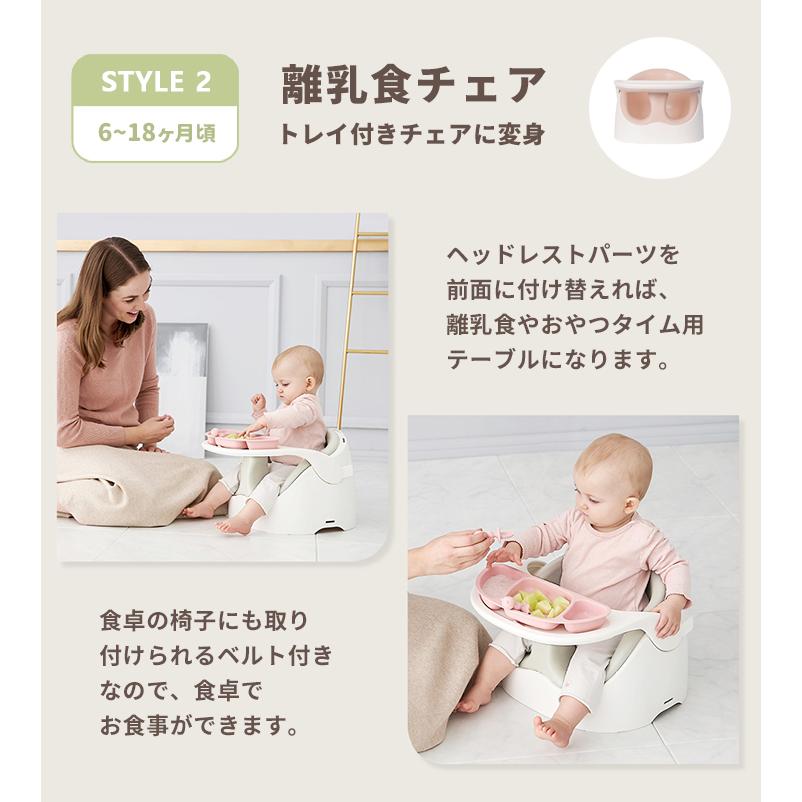 ベビーチェア ローチェア ベビーソファ テーブルチェア 子供 赤ちゃん ブースターシート クッション 男の子 女の子 プレゼント 出産祝い Jellymom ワイズチェアの画像