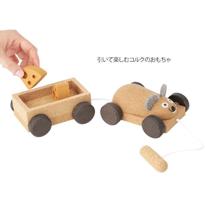 elou(エロウ) マウス トレイラー 木のおもちゃ 木製玩具 ウッドトイ 知育玩具｜kidsmio｜03