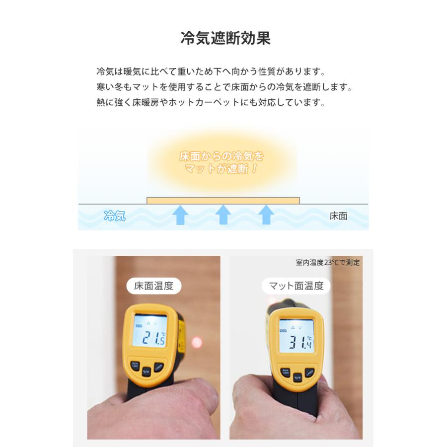 プレイマット クリーンロールマット PREMIUM 292×140 ベビー 厚手 クッションマット ロールマット | GGUMBI | 15