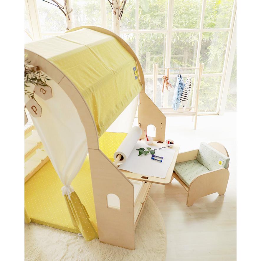 木製 プレイハウス テントハウス ラウンドプレイハウス ツインフレーム 屋内 キッズハウス おままごと 誕生日 出産 お祝い プレゼント naspa ナスパ |  | 03