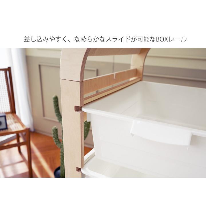 木製チェスト ラウンド屋根 収納BOX5段 幅50cm チェスト 子供