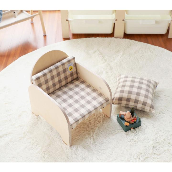 木製 キッズチェア ベビーチェア 組み立て品 ローチェア キッズ 子供用 イス 椅子 ハンドメイド ギフト プレゼント お祝い 出産祝い ナスパ naspa | naspa | 07