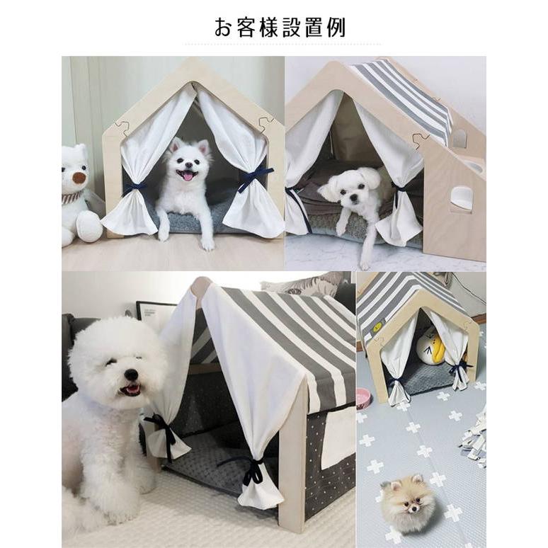 naspa ペットハウス マルチテーブル型 室内用 犬小屋 ウォーターメロン 犬 猫 ペット用テント 韓国 | naspa | 10