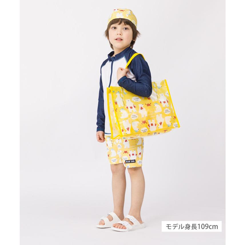 子供用 キッズ 男の子柄 スイムバッグ プールバッグ 水泳バッグ
