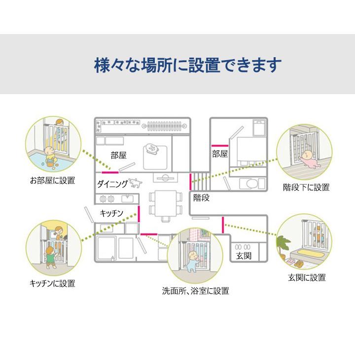 ベビーゲート 突っ張り 赤ちゃん 柵 オートクローズ ホワイト セーフティーゲート ベビーズゲート つっぱり ベビー 階段 ペット 設置幅75 85cm Xy 007b Kidsmioベビーサークル マット 通販 Yahoo ショッピング