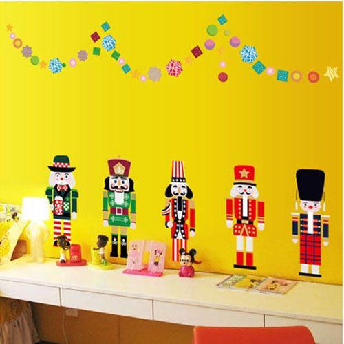ウォールステッカー こども部屋 くるみ割り人形 子供部屋 こども 壁シール 1035 子供ウォールステッカkidsroomdeco 通販 Yahoo ショッピング