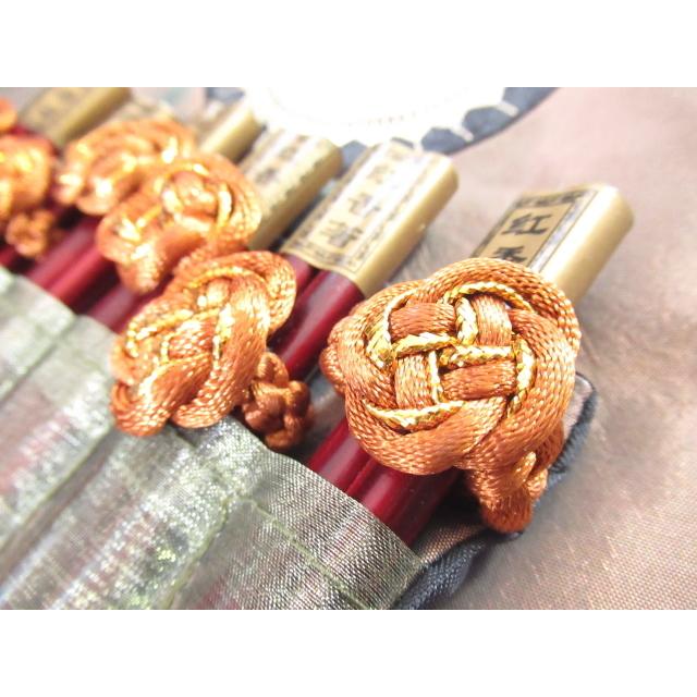 刺繍入りランチョンマットセット ライトブラウン ランチョンマット6枚