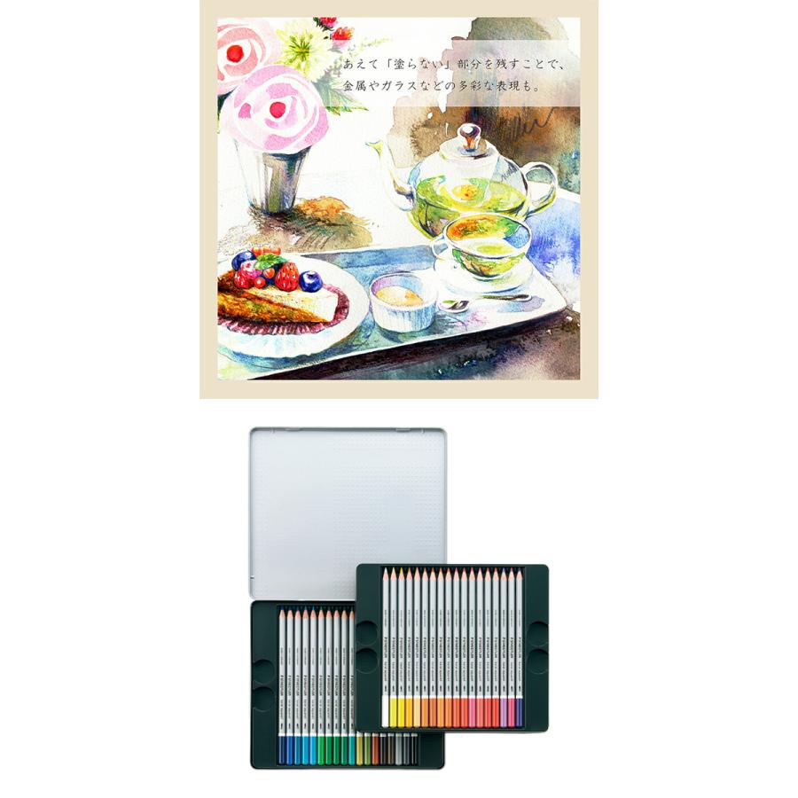 ステッドラー（STAEDTLER） カラトアクェレル水彩色鉛筆 36色 125M36