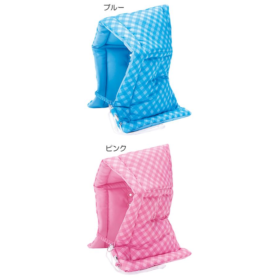 防災ずきん チェック柄 ナカバヤシ 笛付き 災害 震災 地震 防災頭巾 学童用品 BZ-102 G C | ナカバヤシ | 01