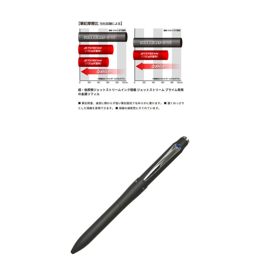 uni（三菱鉛筆） ジェットストリームプライム 多機能ペン 3&1 3色