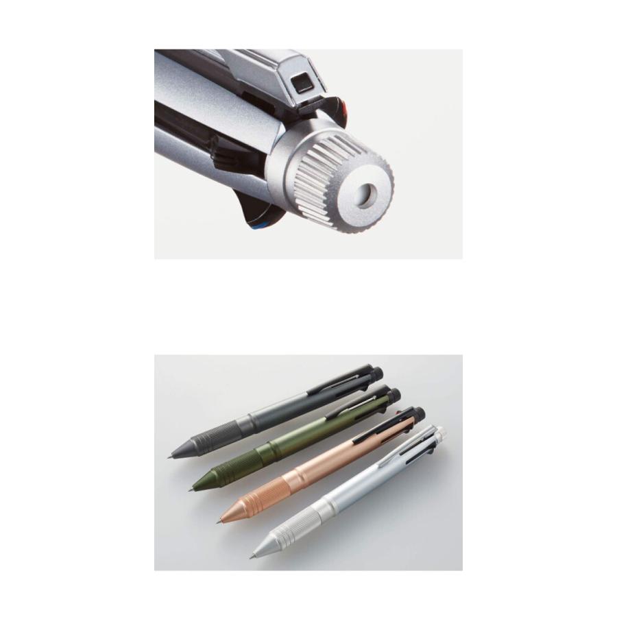 ジェットストリーム 4&1 メタル多機能ペン Metal Edition 4色