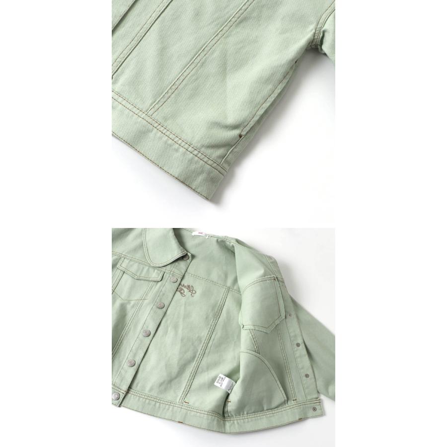 30%OFFセール ジャケット Gジャン 女の子 ALGY アルジー 130 140 150 160 長袖 かわいい キッズ ジュニア 子供服 ブルゾン アウター G 2201 C|kidstantan|04