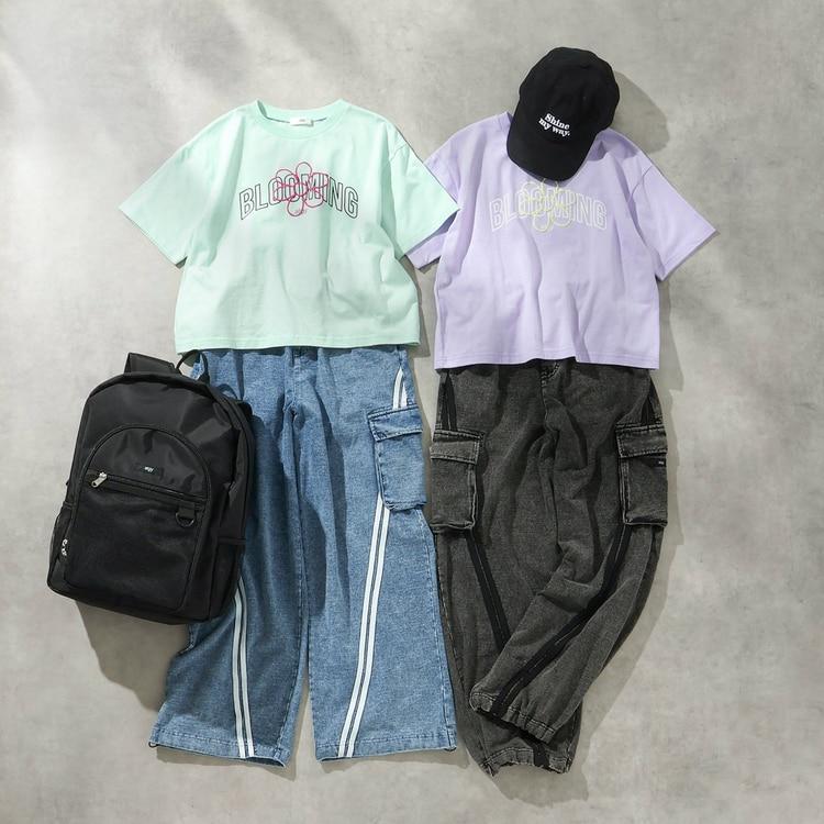 新品　未使用　半袖アイテム　アルジー　12枚まとめ売り algy（アルジー） 半袖Tシャツ アソートカラバリ 綿100% 140-160cm