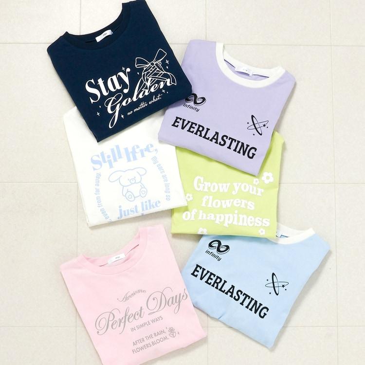 新品　未使用　半袖アイテム　アルジー　12枚まとめ売り algy（アルジー） 半袖Tシャツ ロゴ 半袖 Tシャツ 女の子 キッズ