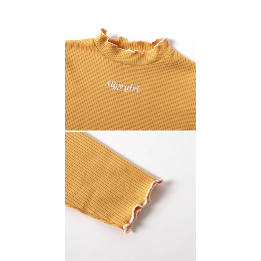algy（アルジー） 20％OFFセール Tシャツ 長袖 プチハイネック リブ