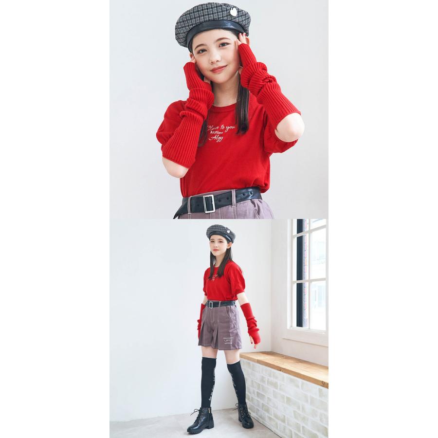 アル　全部新品未使用*140サイズ*冬物キッズ服 11点セット* algy 60％OFFセールALGY アルジー アームカバー付き ニット