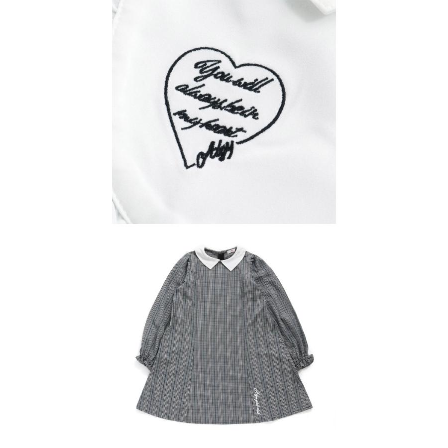 algy（アルジー） 40％OFFセールワンピース チェック 女の子 フリル衿