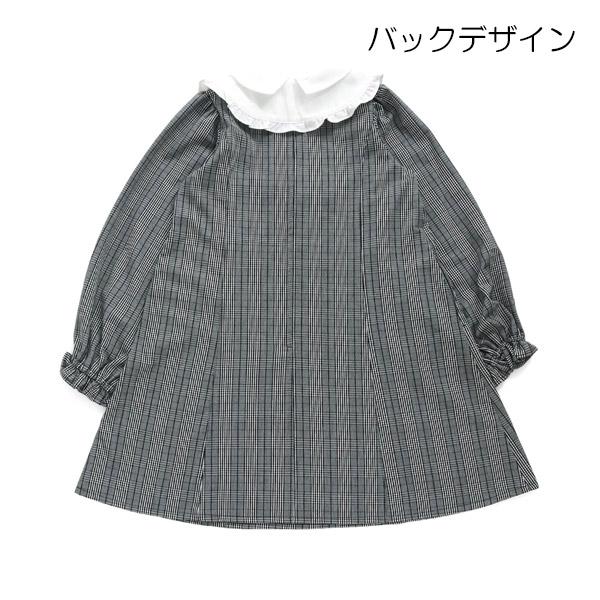 algy（アルジー） 20％OFFセールワンピース チェック 女の子 フリル衿