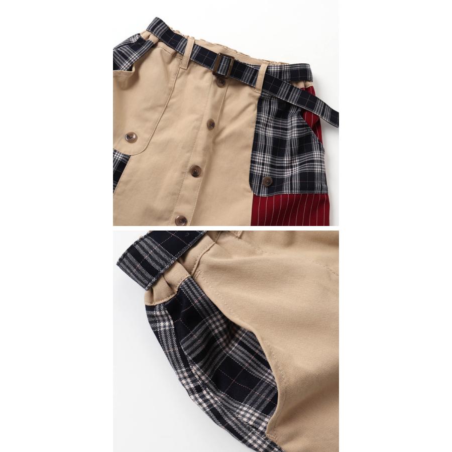 algy（アルジー） 40％OFFセールスカート チェック柄 ドッキング