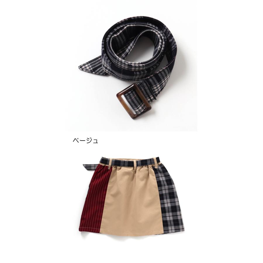 algy（アルジー） 40％OFFセールスカート チェック柄 ドッキング