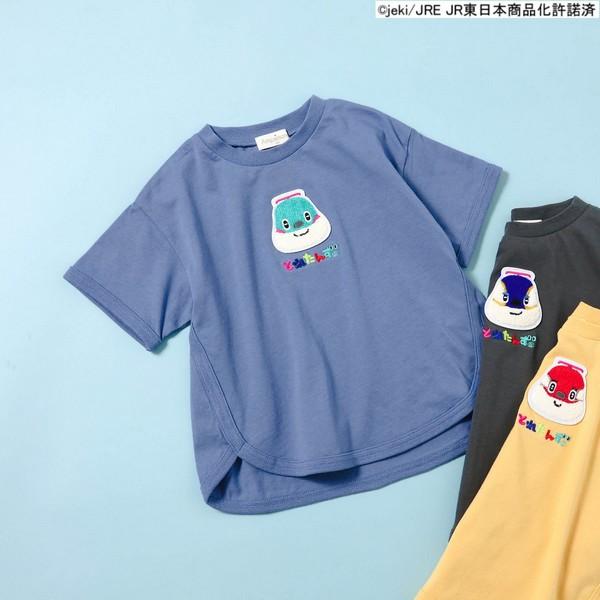 Ampersand とれたんず ゆったりTシャツ 男の子 80-130cm 新幹線