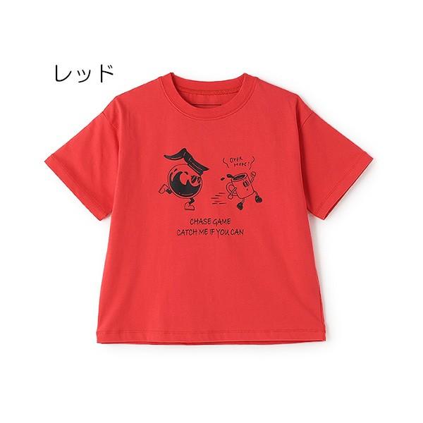 petit main and D. 10％OFFセール 【365D.】半袖Tシャツ ワイド キッズ 