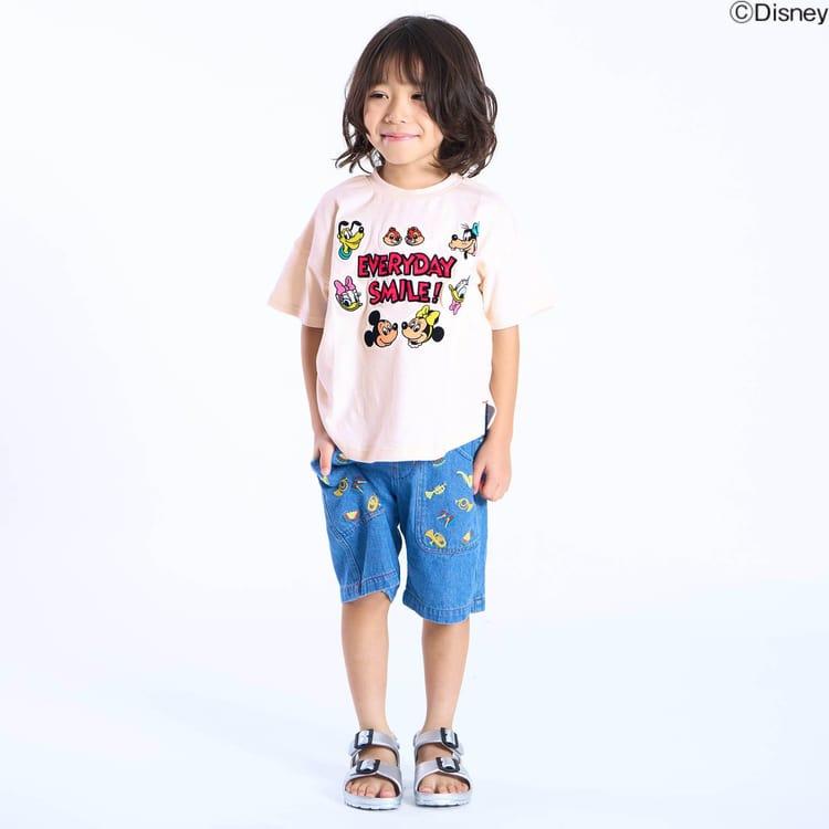 子供用キャラクターTシャツ BIT'Z（ビッツ） ディズニー キャラクター Tシャツ 半袖 80-140cm 子供