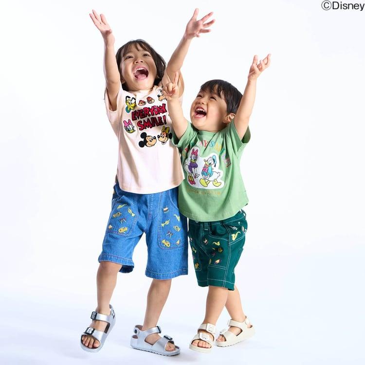 BIT'Z（ビッツ） ディズニー キャラクター Tシャツ 半袖 80-140cm 子供