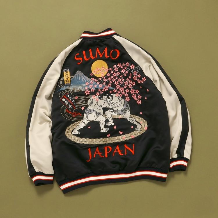 BREEZE（ブリーズ） 大相撲スカジャン ジャケット リバーシブル 刺繍