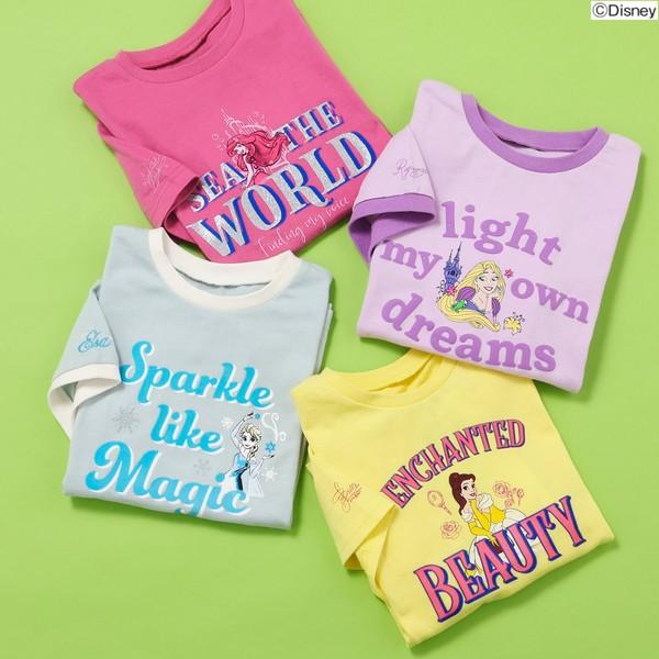 BREEZE（ブリーズ） 10％OFFセール 半袖Tシャツ ディズニープリンセス