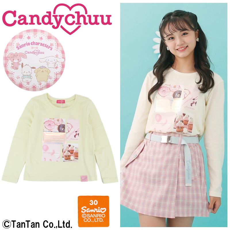 30 Offセール 長袖tシャツ ポムポムプリン 子供服 長袖 女の子 サンリオ キャラクター Candychuu キャンディチュウ 1 K 21 C Cdc 2412 子供服 ベビー服通販タンタン 通販 Yahoo ショッピング