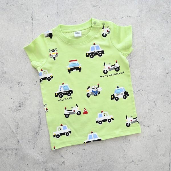 CHEEK ROOM（チークルーム） 10％OFFセール 半袖Tシャツ パトカー
