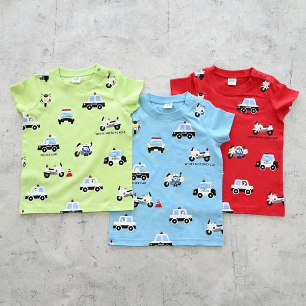 CHEEK ROOM（チークルーム） 10％OFFセール 半袖Tシャツ パトカー