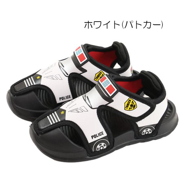 トンカ パトカー 傷あり 日本製 コマリヨー 30％OFFセール TOMICA トミカ サンダル パトカー