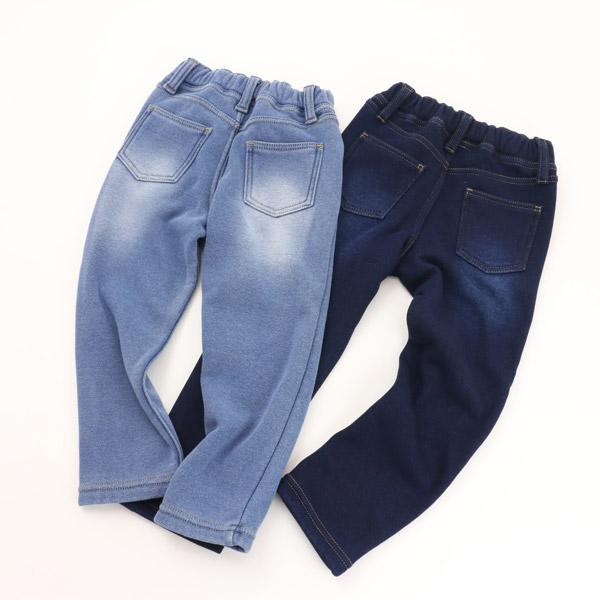 L.COPECK（エルコペック） インディゴ裏シャギーパンツ 裏起毛 ロング