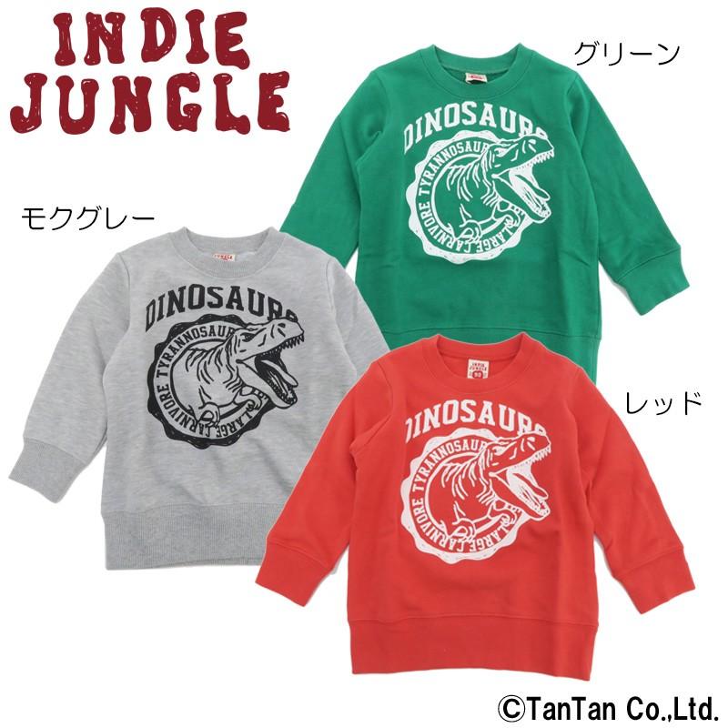 送料無料 長袖トレーナー 恐竜 ダイナソー柄 通園 通学 男の子 女の子 子供服 キッズ ジュニア インディジャングル ネコポス便ok 1803 Cx Inj 12 子供服 ベビー服通販タンタン 通販 Yahoo ショッピング