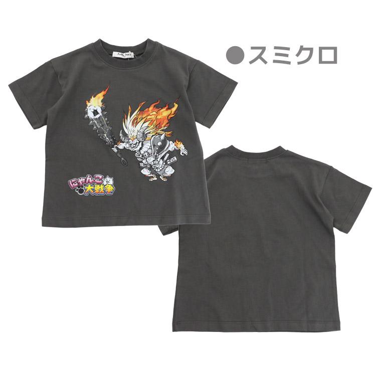 Jolly Jury にゃんこ大戦争 半袖Tシャツ 黒獣ガオウ 覚醒のネコムート