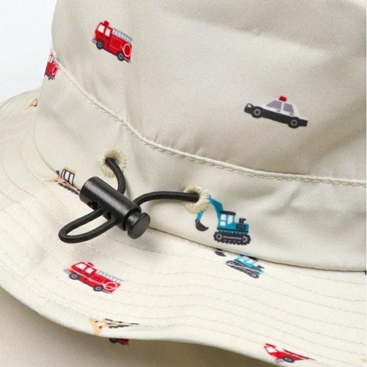 Kids Foret（キッズフォーレ） はっ水ハット 帽子 はたらく車柄 保冷剤