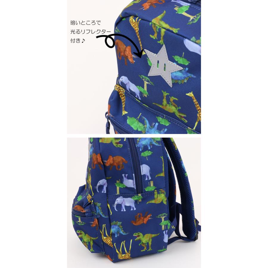 専用【新品未使用】FEILEL 幼児用　リュック　青 Kids Foret 40％OFFセール リュック 保冷剤入れ 動物柄 車柄 花