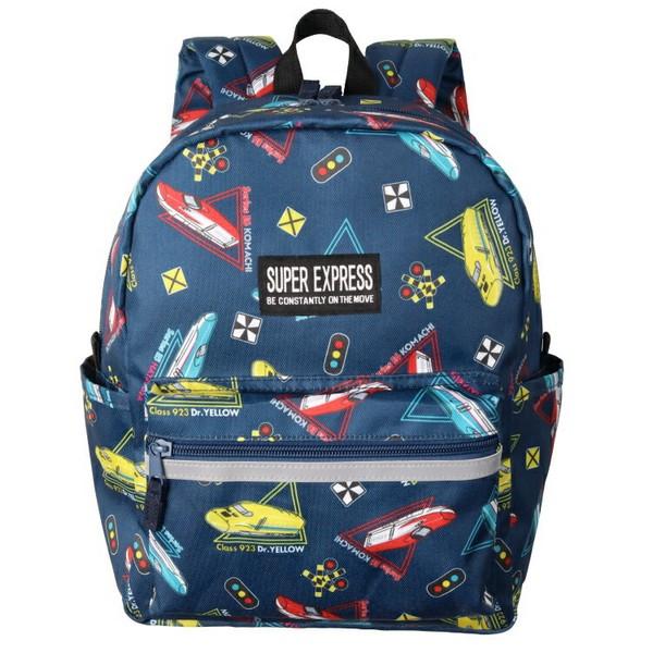 Kids Foret リュックサック 新幹線柄 JR 男の子 キッズ 子供