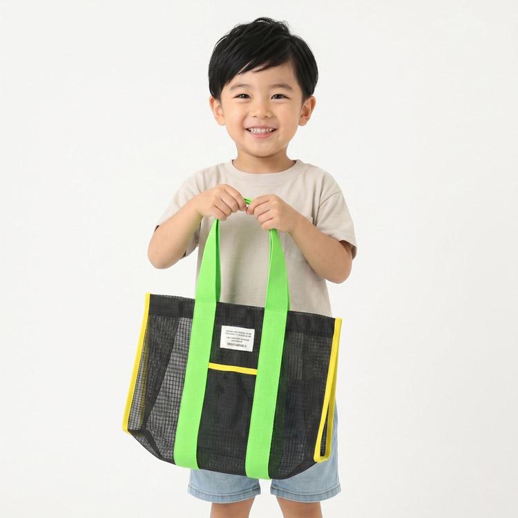 Kids Foret（キッズフォーレ） メッシュプールバッグ ポケット付き