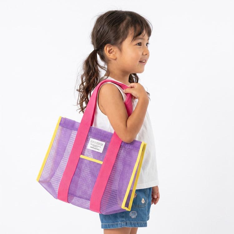 Kids Foret（キッズフォーレ） メッシュプールバッグ ポケット付き