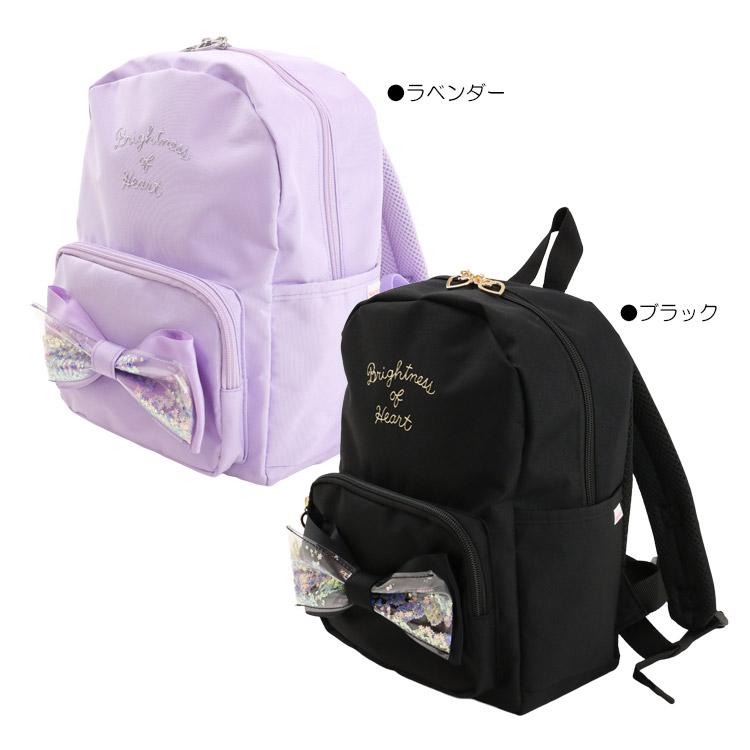 Kids Foret（キッズフォーレ） リュック スパンコール リボン 女の子